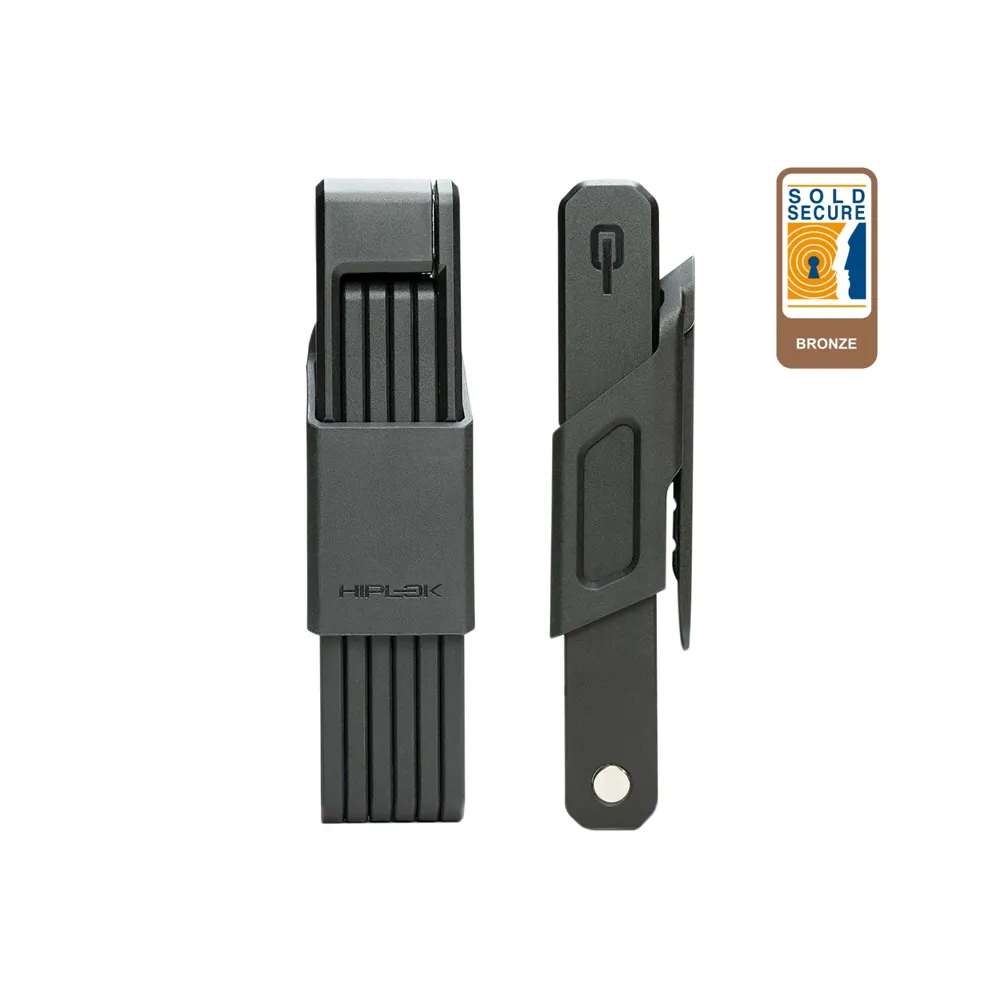 uPRISE Bikes Hiplok Switch Folding Lock - Bronze Sold Secure - Black | Price match, 365 day return s, 18-Month Warranty, Finance Available & Free UK Delivery